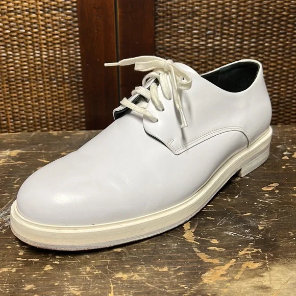 Royal RepubliQ White Dandy Derby Oxford Dress Shoes - Picture 8 of 16